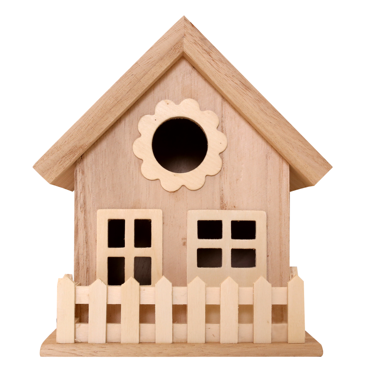 Find the Wood Birdhouse with Fence by ArtMinds® at Michaels