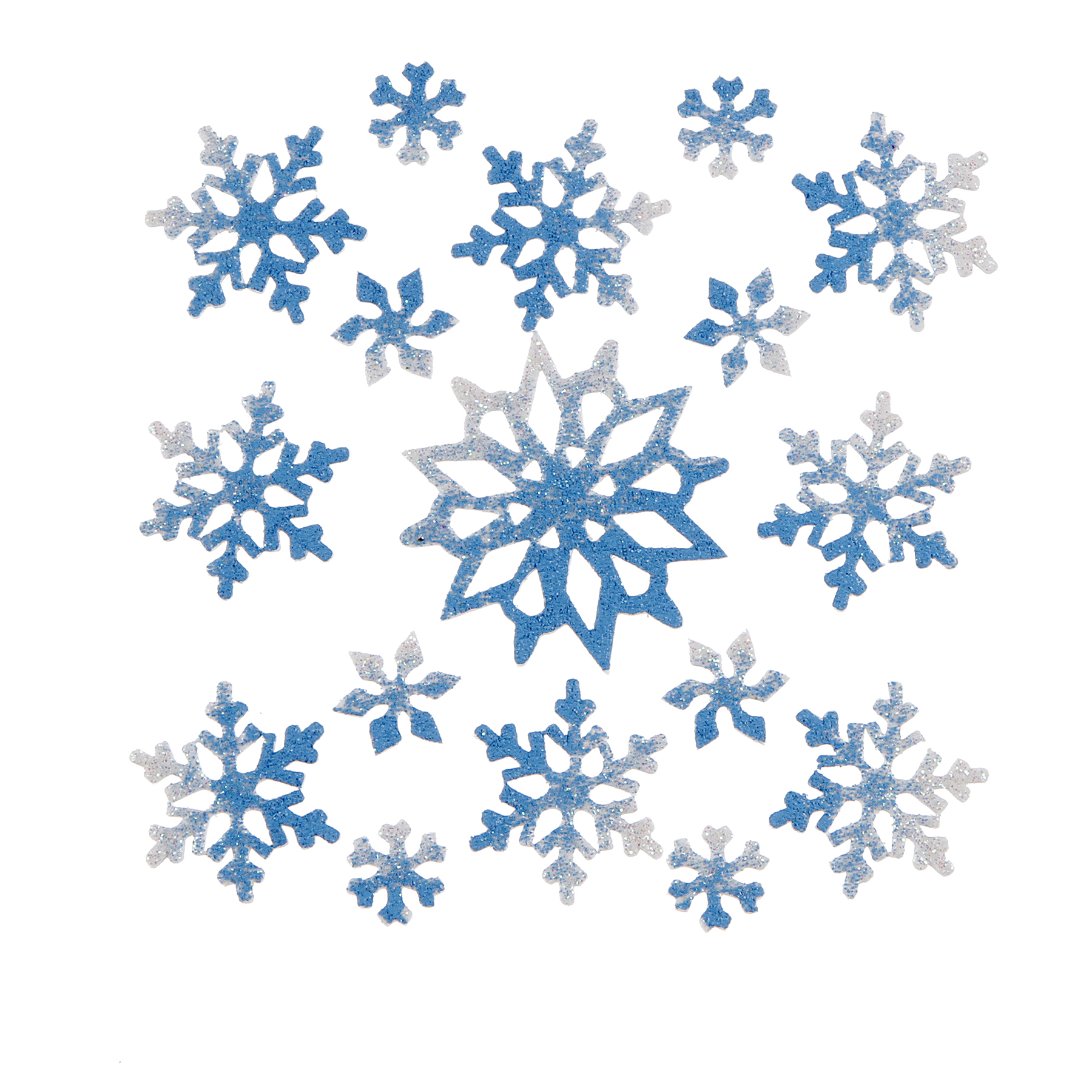 Find the Darice® Snowflake Glitter Stickers at Michaels