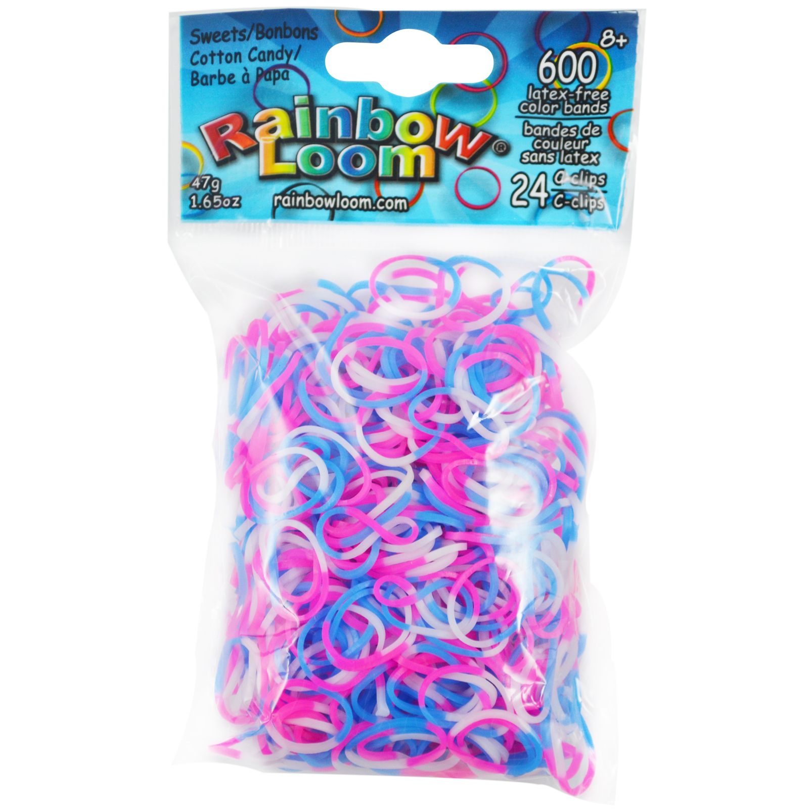 Buy the Rainbow Loom® Refill Bands, Cotton Candy at Michaels