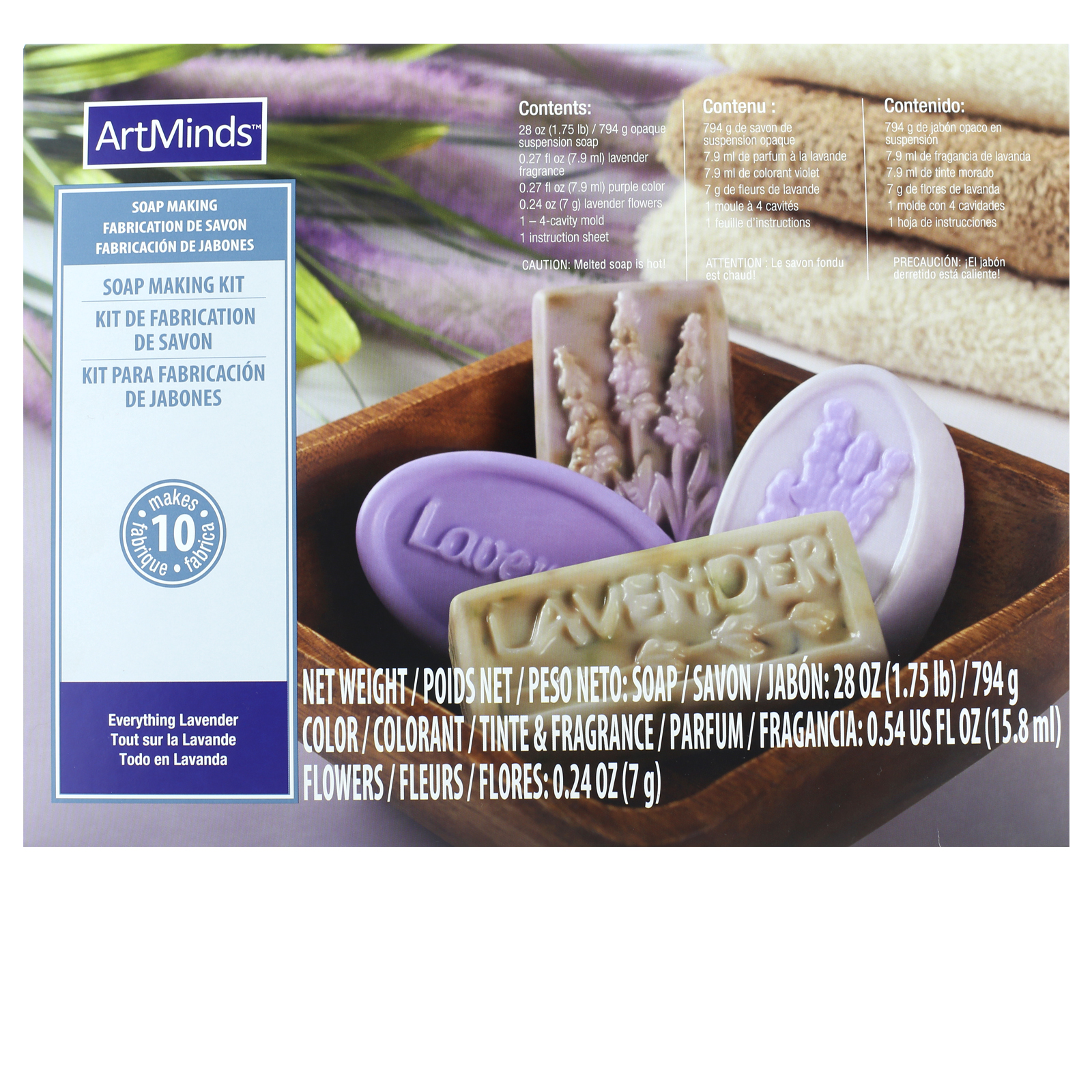 Download Find the Everything Lavender Soap Making Kit by ArtMinds™ at Michaels