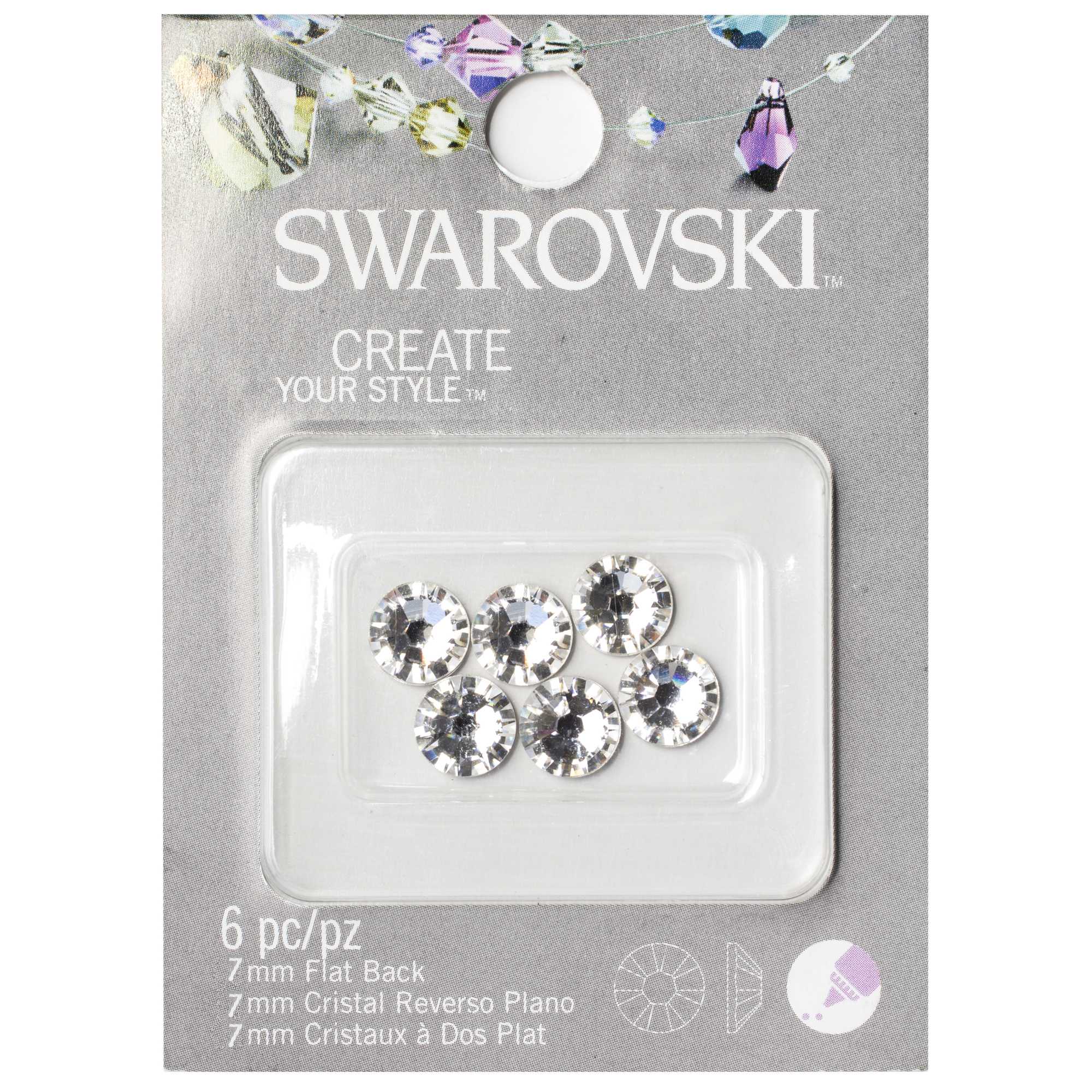 Buy the Swarovski™ Create Your Style™ Xirius Flat Back Crystals, Clear ...