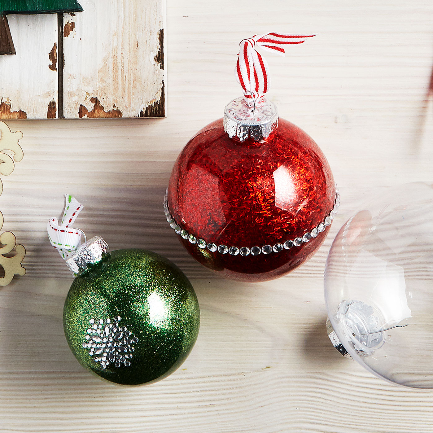 Glitter Ornaments