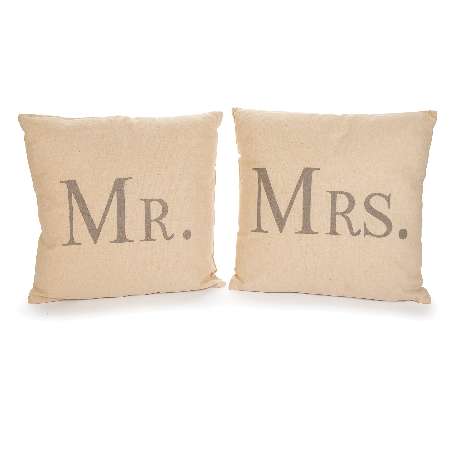 Mr And Mrs Decorative Pillows