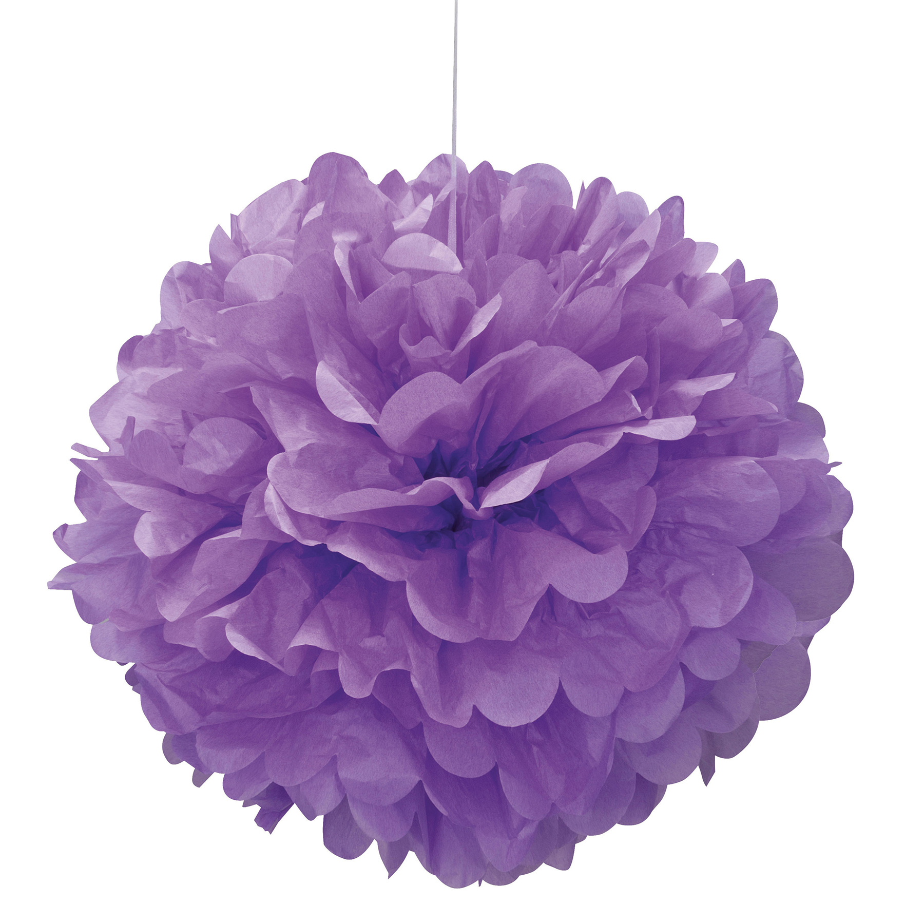 Purple Tissue Paper Puff  Ball  Purple Party  Decorations 