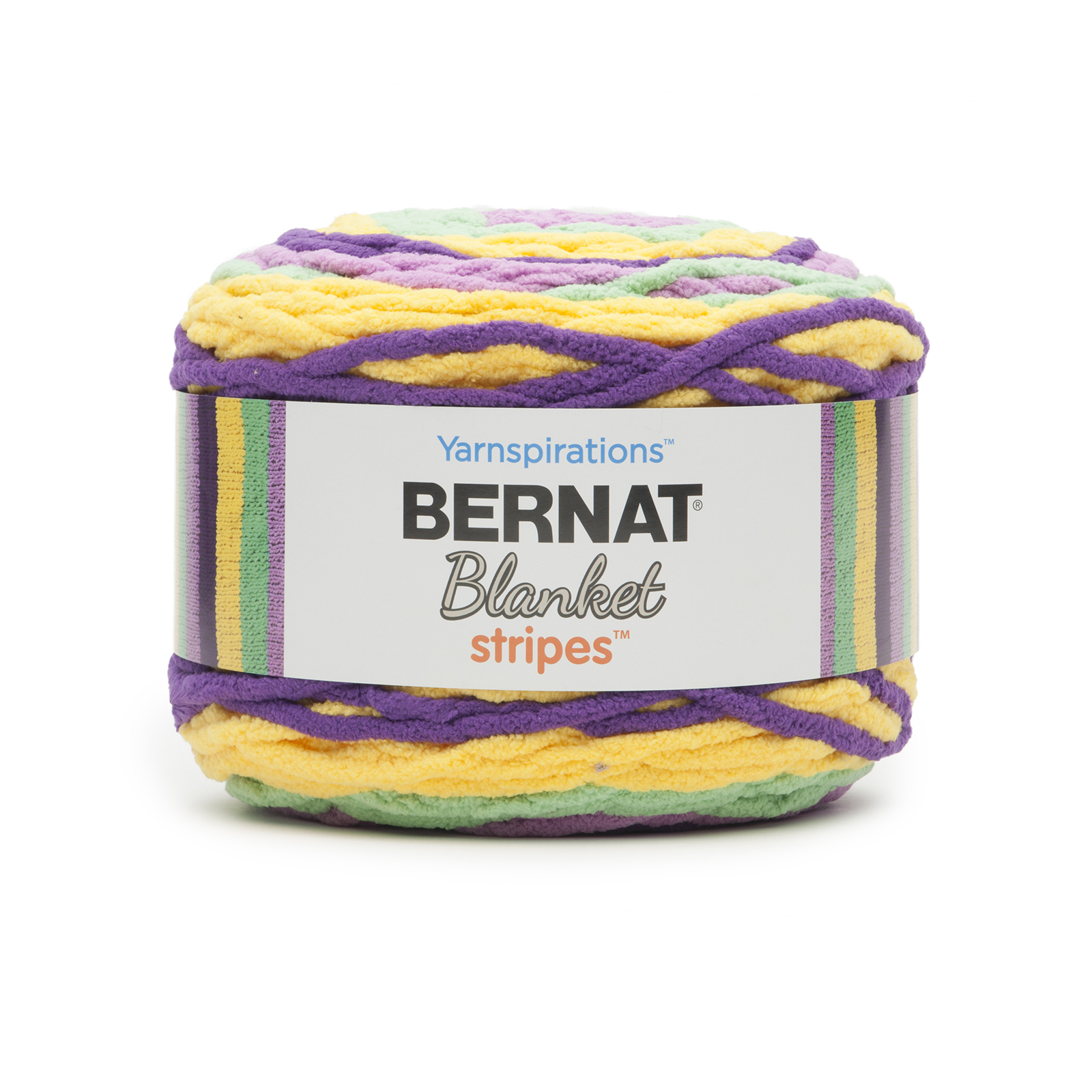 Bernat Blanket Stripes Yarn (300g/10.5 oz), Buffed Stone ...