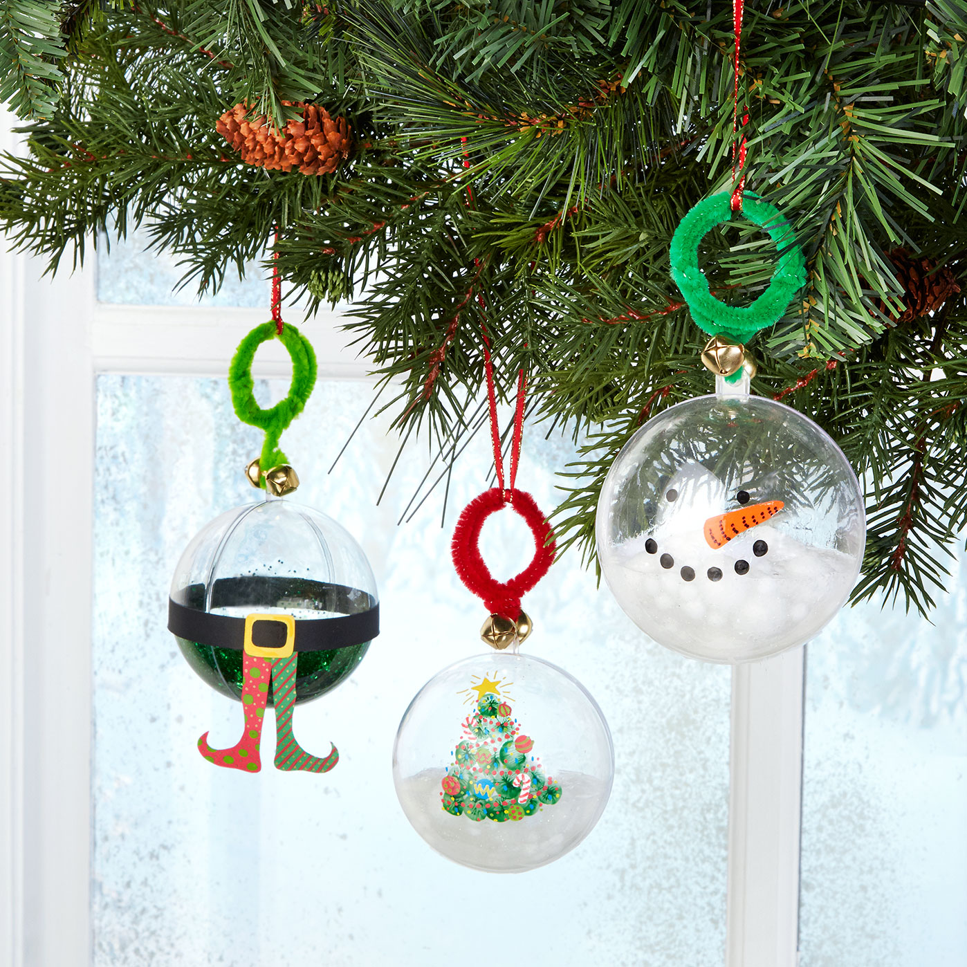 Christmas Snow Slime Ornament Christmas Snow Slime Ornament